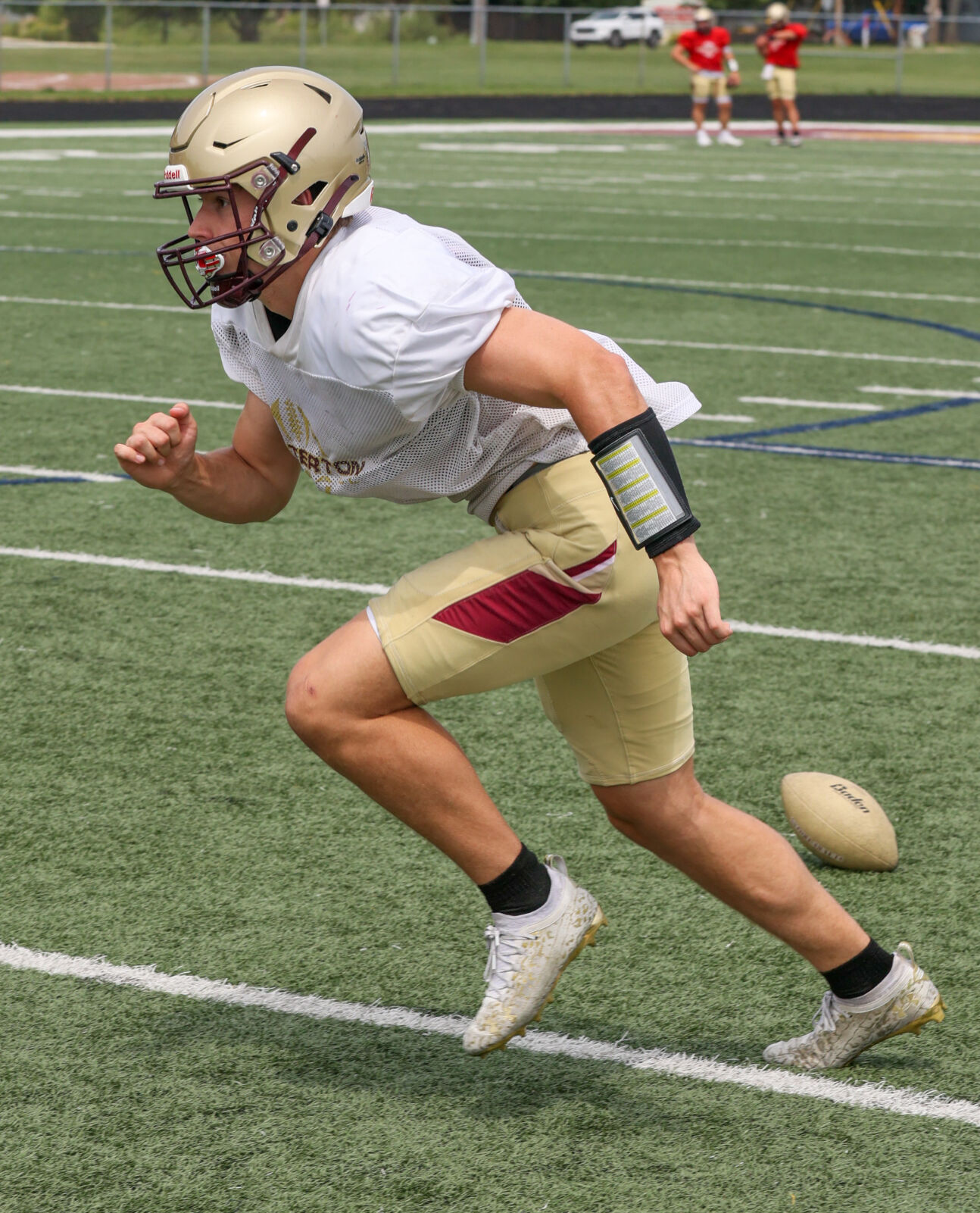 Chesterton football practice